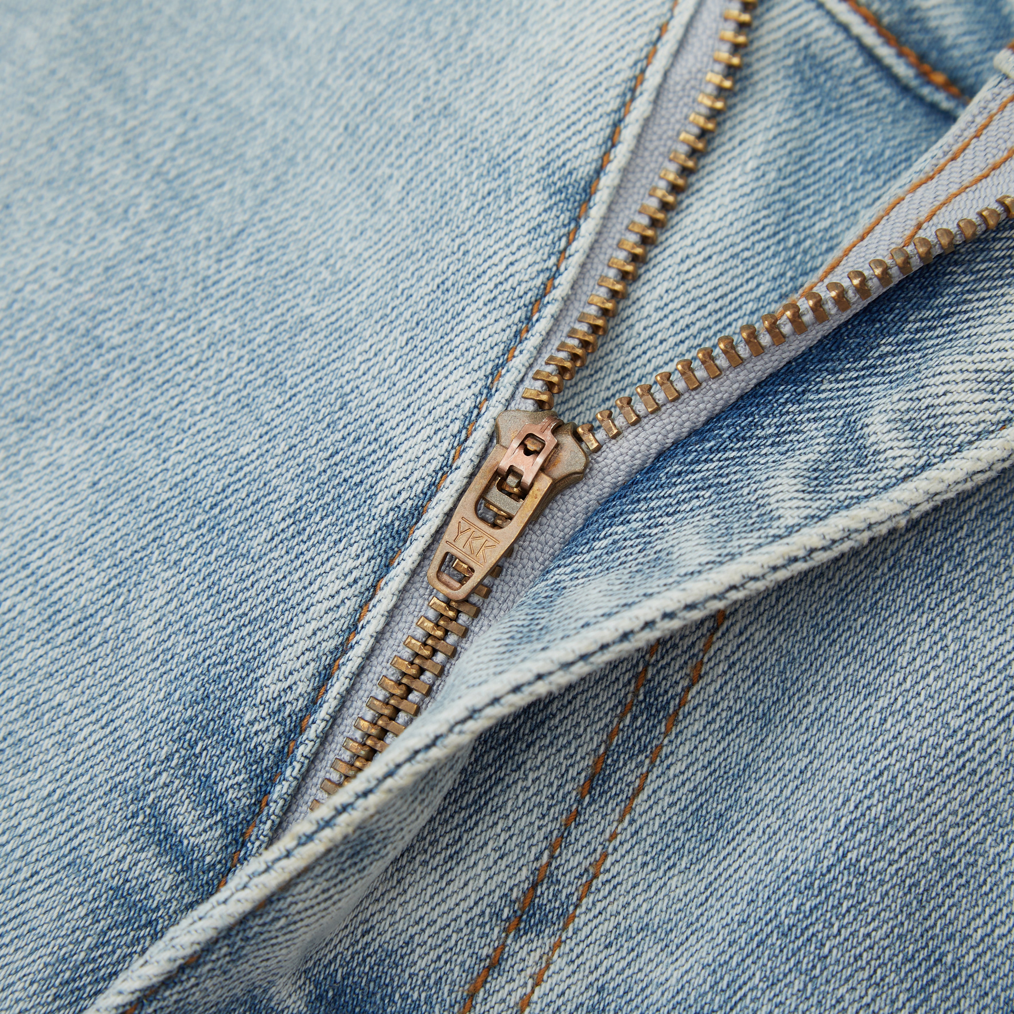 Motor Sports Denim Shorts - Washed Blue